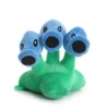 kf H0b0313be680141adb73eea75feeaf773A 18cm Plants vs Zombies Peashooter Plush Toy Doll Cute Snow Pea Threepeater Plush Soft Stuffed Toys - Plants vs Zombies Store