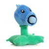 kf H19120c960e9f4940a54a45152be3a43dC 18cm Plants vs Zombies Peashooter Plush Toy Doll Cute Snow Pea Threepeater Plush Soft Stuffed Toys - Plants vs Zombies Store