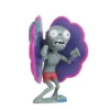 kf H4be3a9b17c3b4bccb4ce6ad5f9e56b8aM Plants vs Zombie Anime Figure Obstacle Pirate Zombie Peashooter Hard Glue Soft Rubber Action Figure Model - Plants vs Zombies Store
