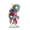 kf H7f5da6fdb37d4f16aa353adda4fc735aR Plants vs Zombie Anime Figure Obstacle Pirate Zombie Peashooter Hard Glue Soft Rubber Action Figure Model - Plants vs Zombies Store