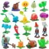 kf S11e113bfff8e457eb3500e1b4b9beba8y Plants vs Zombies 2 Playset Cactus Peashooter Coconut Cannon Genuine Game scene Figure Ornaments Soft Silicone - Plants vs Zombies Store