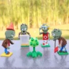 kf S9718f6744f374f16b52388230c982567a Plants VS Zombies Blocks Small Cartoon Mini Building Block Peashooter SunFlower Chomper Assemble Action Model Doll - Plants vs Zombies Store