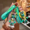 kf S983a8322e16c46d4aaa707e2c1d4ea28j Plants vs Zombies Keychain Classic Game Character Doll Model Car Key chain Pendant Cartoon Children s - Plants vs Zombies Store
