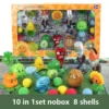 kf Sc3219c118252434b9e86e68225701a0fa Plants vs Zombies 2 Playset Cactus Peashooter Coconut Cannon Genuine Game scene Figure Ornaments Soft Silicone - Plants vs Zombies Store