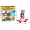 kf Sd560a522bda54691a80624da9d0bbac4N 1 Pcs New Plants vs Zombies 2 Future Skateboard Zombie Surfer Zombie Game Figures Model PVC - Plants vs Zombies Store