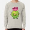 ssrcolightweight sweatshirtmensoatmeal heatherfrontsquare productx1000 bgf8f8f8 29 - Plants vs Zombies Store