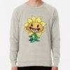 ssrcolightweight sweatshirtmensoatmeal heatherfrontsquare productx1000 bgf8f8f8 8 - Plants vs Zombies Store